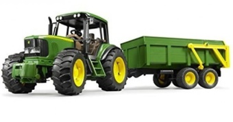 BRUDER traktor John Deere 6920 z przyczepą