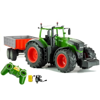 DOUBLE EAGLE traktor zdalnie sterowany z przyczepą E354