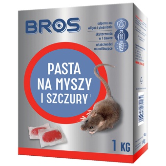 BROS PASTA MYSZ/SZCZ 1KG