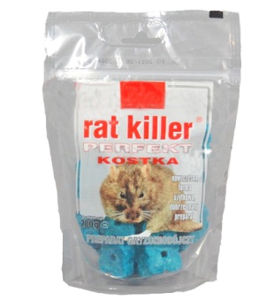 RAT KILLER KOSTKA 200 G