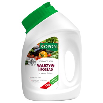 BIOPON NAWÓZ DO WARZYW Z SIEWNIKIEM GRANULAT 2KG