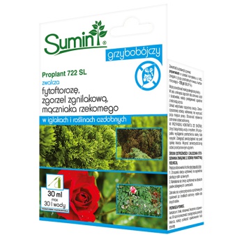 PROPLANT 722 SL 30ML SUMIN zwalcza choroby w iglakach i roślinach ozdobnych