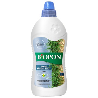 BIOPON NAWÓZ DO TRAWNIKA NA OKRES SUSZY PŁYN 1L