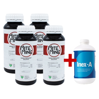 MITEMINE 1L x 4 szt. + INEX-A 0,33L gratis