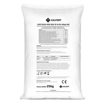 FERTYGOLD WSP 18-18-18 + 3MgO + ME 25KG PE 
