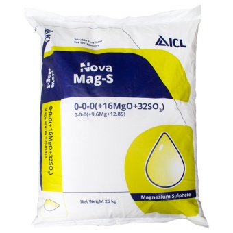 Siarczan magnezu Nova Mag-S  0-0-0 +16MgO+32SO3 25KG