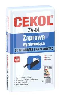CEKOL ZAPRAWA WYRÓWNUJĄCA ZW-04 3-50 mm 22kg