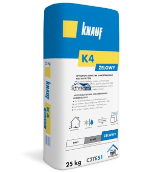 KNAUF KLEJ DO PŁYTEK K4 ŻELOWY ELASTYCZNY 25kg