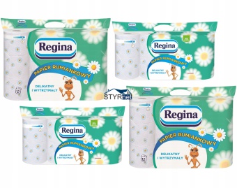 REGINA PAPIER TOALETOWY RUMIANKOWY 40 ROLEK