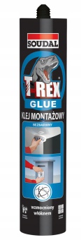 SOUDAL KLEJ MONTAŻOWY T-REX GOLD SUPER BŁYSKAWICZNY 310 ML