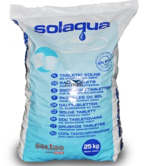 SOLINO SÓL W TABLETKACH PASTYLKI ZMIĘKCZACZ WODY ORLEN 25kg