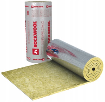 IZOLACJA WEŁNA ALU LAMELLA MAT 100mm 2,5m ROCKWOOL