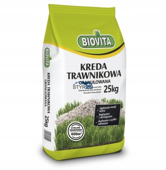 WAPNO KREDA GRANULOWANA DO TRAWNIKA 25kg BIOVITA