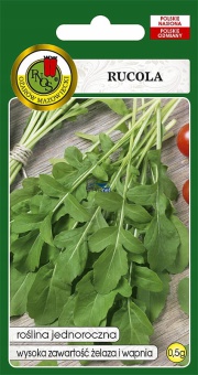 RUKOLA ERUCA SATIVA ZIOŁA RUCOLA NASIONA 0,5g PNOS