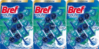 Bref Color Activ+ Eukaliptus Zawieszka do Wc 9x50g