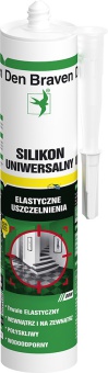 BOSTIK SILIKON UNIWERSALNY BEZBARWNY DEN BRAVEN 280ml