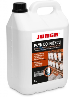 JURGA PŁYN DO INIEKCJI SUCHY MUR NA PODCIĄGANIE WODY 5L