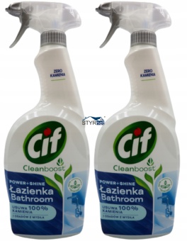 CIF POWER ŁAZIENKA PRZECIW KAMIENIOWI 750ML 2 SZTUKI