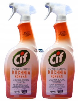 CIF POWER SHINE KUCHNIA PRZECIW TŁUSZCZOWI 750ML 2 SZTUKI