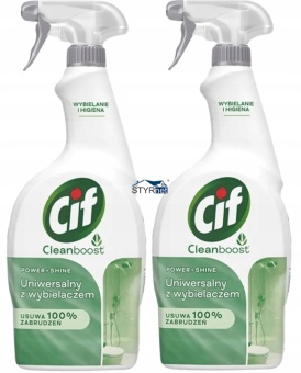 CIF POWER & SHINE SPRAY WYBIELAJĄCY 750 ML 2 SZTUKI