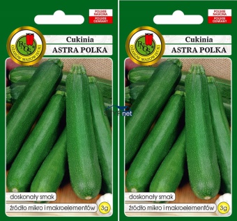 PNOS CUKINIA DYNIA ASTRA POLSKA ODPORNA NA MĄCZNIAKA 2 SZTUKI