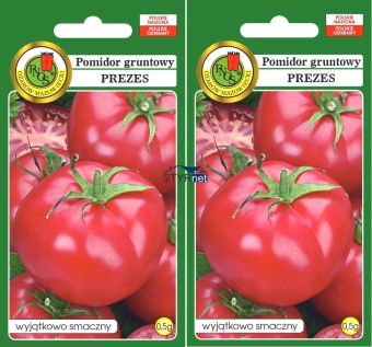PNOS POMIDOR MALINOWY XXL PREZES ODPORNY NA ZARAZĘ 2 SZTUKI