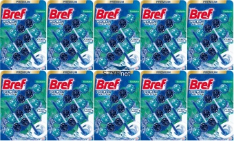 BREF Kostka do WC Eukaliptus 30x50 g Power Active Premium Zawieszka toaletowa