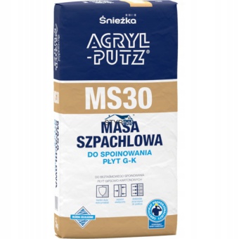 ŚNIEŻKA ACRYL PUTZ MASA DO SPOINOWANIA MS30 20KG