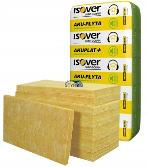 ISOVER WEŁNA MINERALNA 120MM AKU-PŁYTA 037 5,76m2 PACZKA