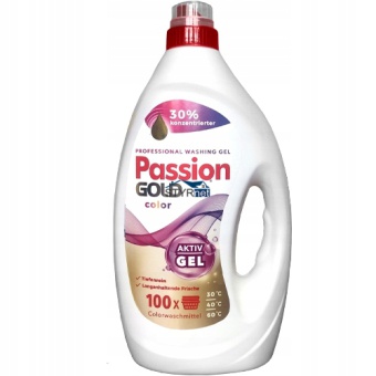 PASSION GOLD COLOR ŻEL DO PRANIA KOLOR 100 PRAŃ 4L