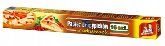 JAN NIEZBĘDNY PAPIER DO WYPIEKÓW PIECZENIA W ARKUSZACH 16 SZTUK