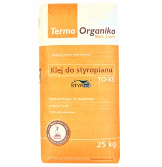 TERMOORGANIKA  KLEJ DO STYROPIANU EPS TO-KS 25kg