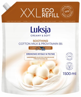 LUKSJA MYDŁO W PŁYNIE DO MYCIA RĄK KREMOWE 1500ML