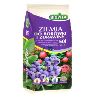 BIOVITA ZIEMIA PODŁOŻE DO BORÓWKI I ŻURAWINY 50L