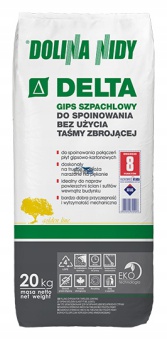 DOLINA NIDY GIPS SZPACHLOWY DELTA DO SPOIN.GK 20kg