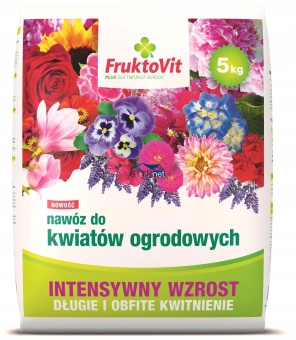 FRUKTOVIT PLUS NAWÓZ DO KWIATÓW OGRODOWYCH 5kg