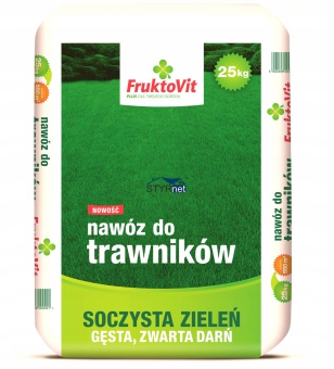 FRUKTOVIT 25KG NAWÓZ DO TRAWNIKÓW TRAWY WIOSENNY