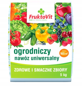 FRUKTOVIT PLUS NAWÓZ UNIWERSALNY 5KG OWOCE WARZYWA