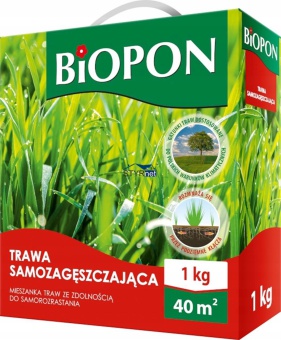 BIOPON TRAWA SAMOZAGĘSZCZAJĄCA SZYBKO WSCHODZI 1KG