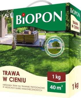 BIOPON TRAWA DO MIEJSC ZACIEMNIONYCH W CIENIU 1KG