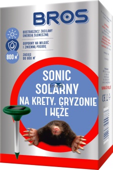 BROS SONIC SOLAR ODSTRASZACZ NA KRETY