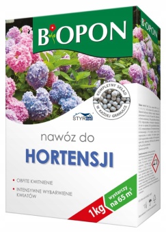 BIOPON WIELOSKŁADNIKOWY NAWÓZ DO HORTENSJI 1KG