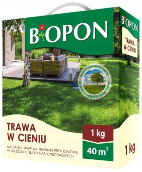 BIOPON MIESZANAK UNIWERSALANA TRAWA W CIENIU 1KG