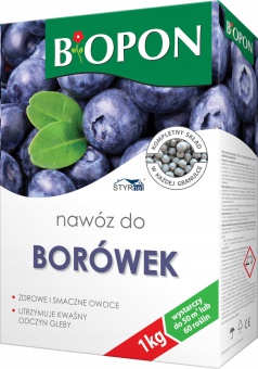 BIOPON NAWÓZ WIELOSKŁADNIKOWY DO BORÓWEK 1 KG