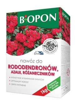 BIOPON NAWÓZ DO RODODENDRONÓW I ALALII 1KG