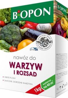  BIOPON NAWÓZ WIELOSKŁADNIKOWY DO WARZYW 1KG