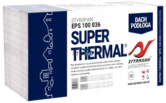 STYROPIAN EPS 100 036 DACH PODŁOGA 2cm PACZKA 15m2