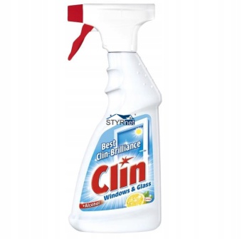CLIN LEMON PŁYN DO MYCIA SZYBA I LUSTER 500ml