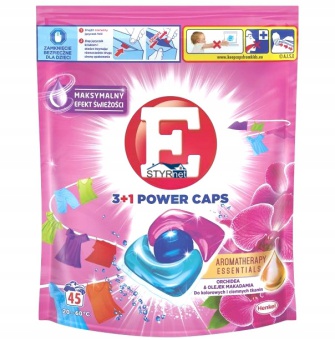 E POWER KAPSUŁKI DO PRANIA 45szt Orchidea 3+1 CAPS