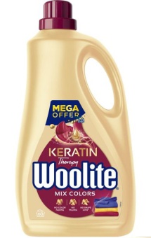 WOOLITE COLOR KERATIN 3,6l/60 PRAŃ PŁYN DO PRANIA